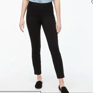 J. Crew Pants Women's 12 Black Ponte Slim Work L1308 Work Career Business